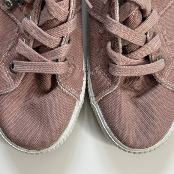 Blowfish Malibu Pink Multicolor Patchwork Canvas Sneakers - Picture 8 of 10